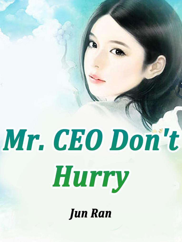 Mr. CEO Don‘t Hurry