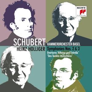 Image of Heinz Kammerorchester Basel/holliger - SCHUBERT: SYMPHONIES NOS. 2 And 3 [CD]