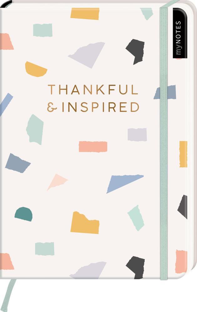 myNOTES Notizbuch A5: Thankful & inspired