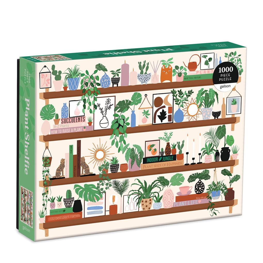 Abrams & Chronicle Books Plant Shelfie 1000 Piece Puzzle