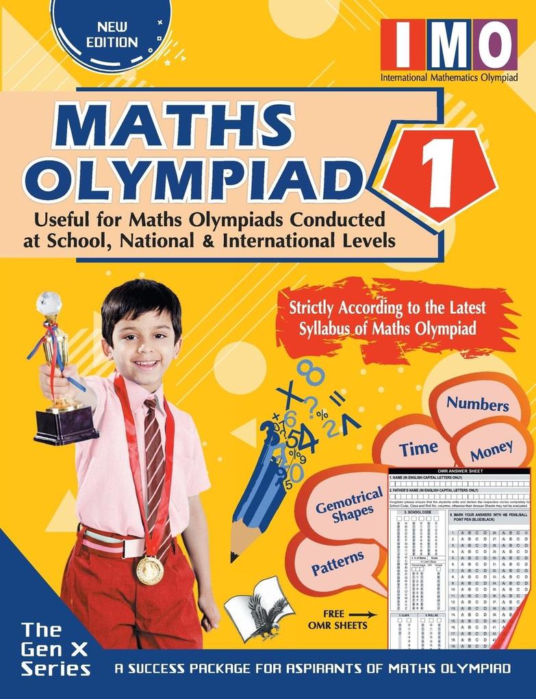 International Maths Olympiad Class 1 (With OMR Sheets)