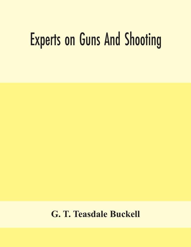 Experts On Guns And Shooting