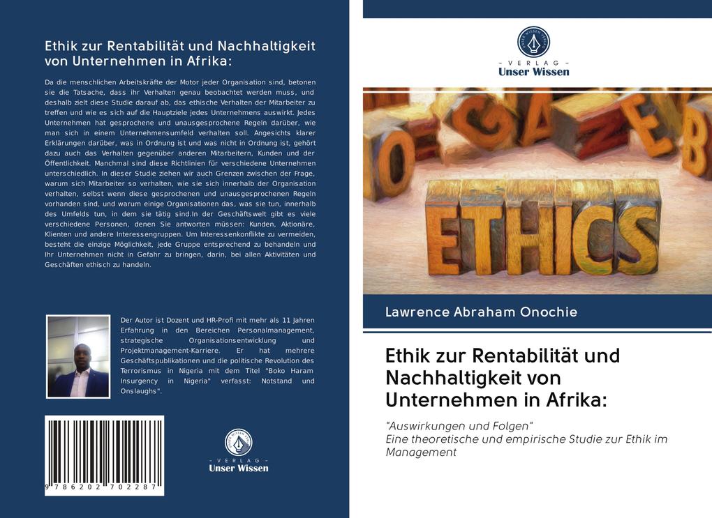 Ethik zur Rentabilität und Nachhaltigkeit von Unternehmen in Afrika: