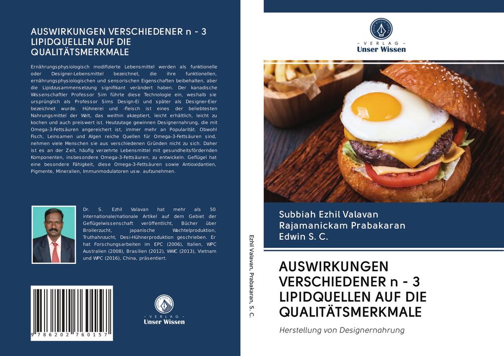 AUSWIRKUNGEN VERSCHIEDENER n - 3 LIPIDQUELLEN AUF DIE QUALITÄTSMERKMALE