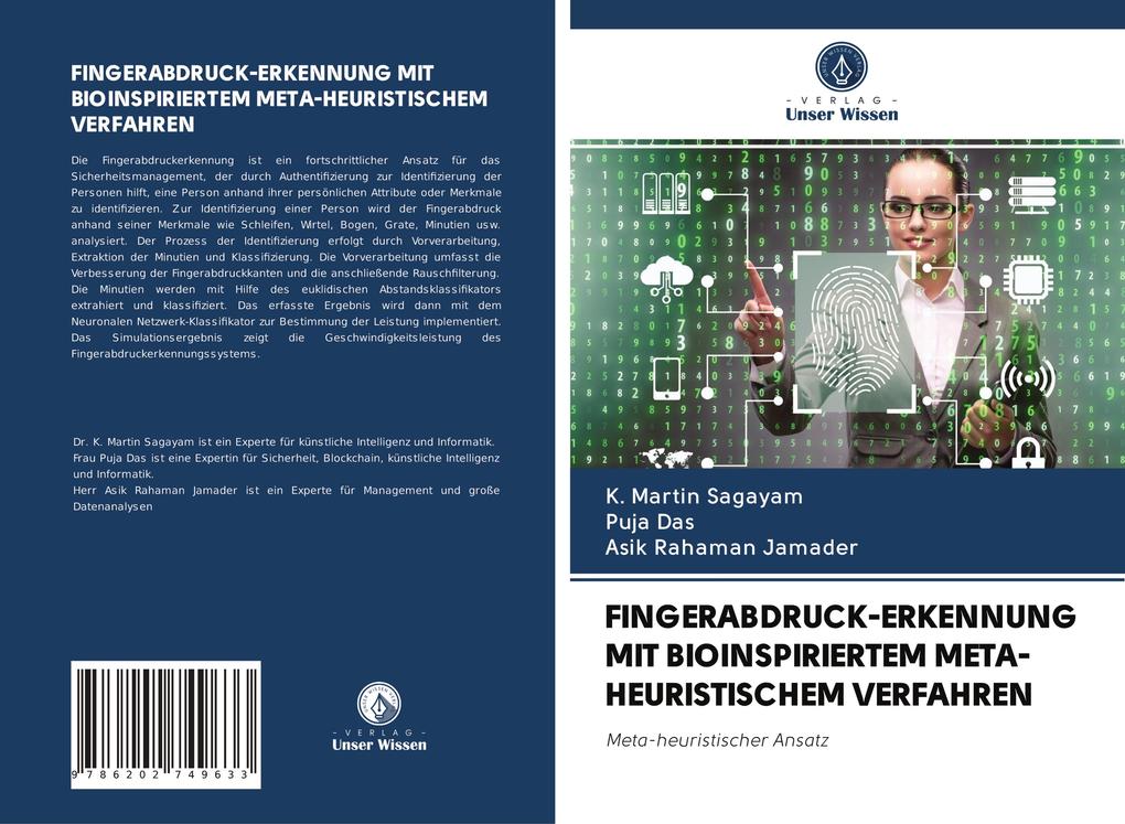 FINGERABDRUCK-ERKENNUNG MIT BIOINSPIRIERTEM META-HEURISTISCHEM VERFAHREN