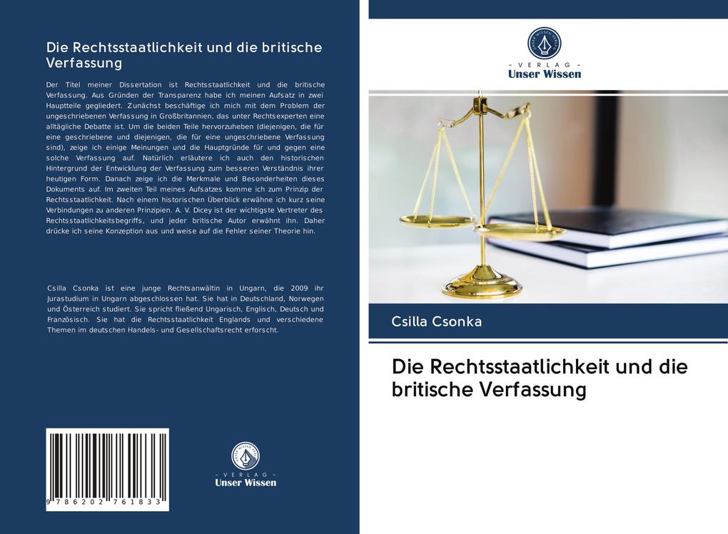 Die Rechtsstaatlichkeit und die britische Verfassung