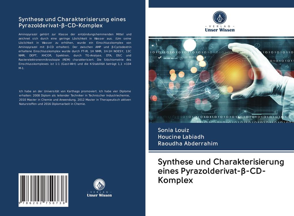 Synthese und Charakterisierung eines Pyrazolderivat--CD-Komplex