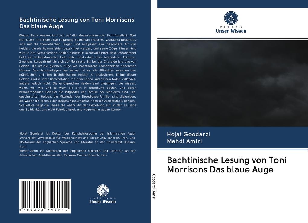 Bachtinische Lesung von Toni Morrisons Das blaue Auge