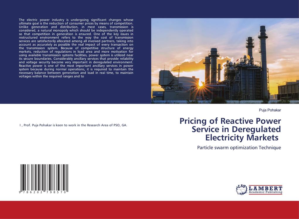 Pricing of Reactive Power Service in Deregulated Electricity Markets