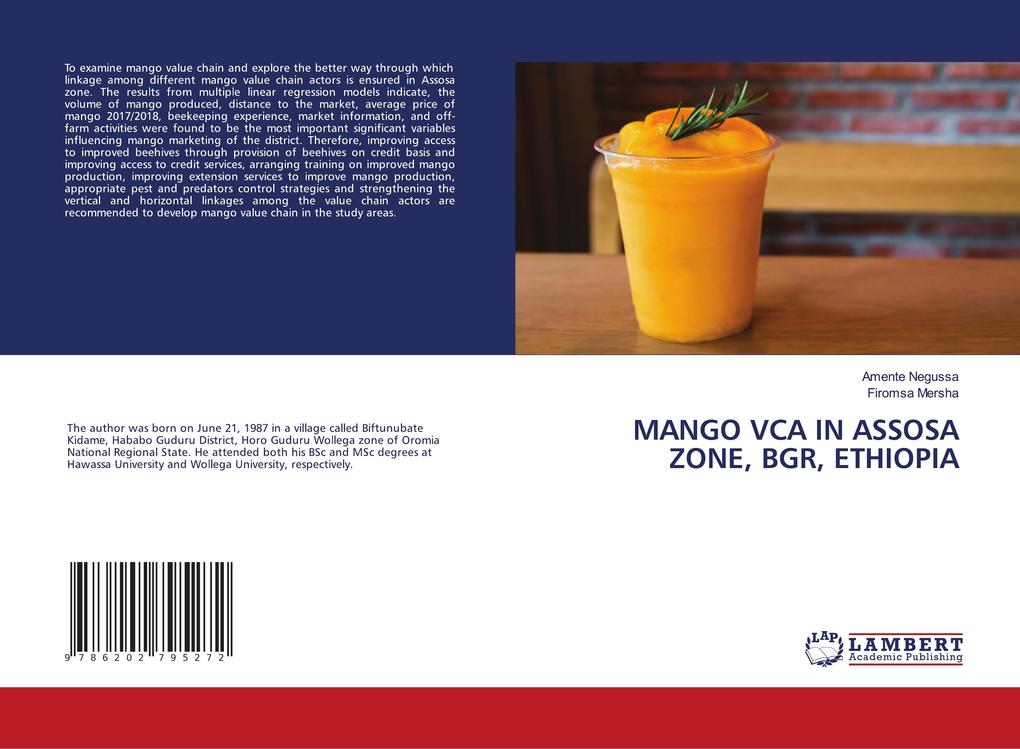MANGO VCA IN ASSOSA ZONE BGR ETHIOPIA