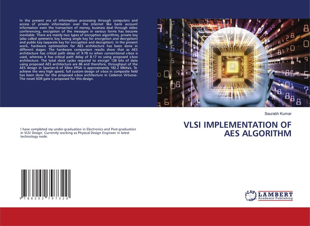 VLSI IMPLEMENTATION OF AES ALGORITHM
