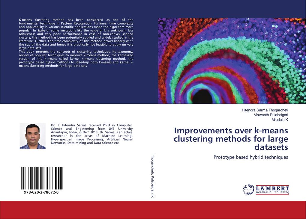 Improvements over k-means clustering methods for large datasets