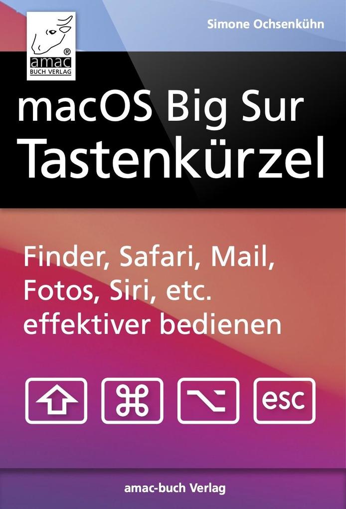 macOS Big Sur Tastenkürzel