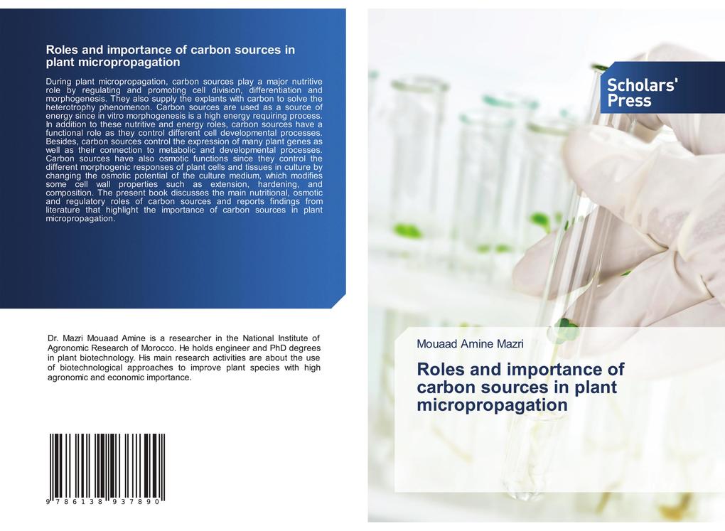 Roles and importance of carbon sources in plant micropropagation