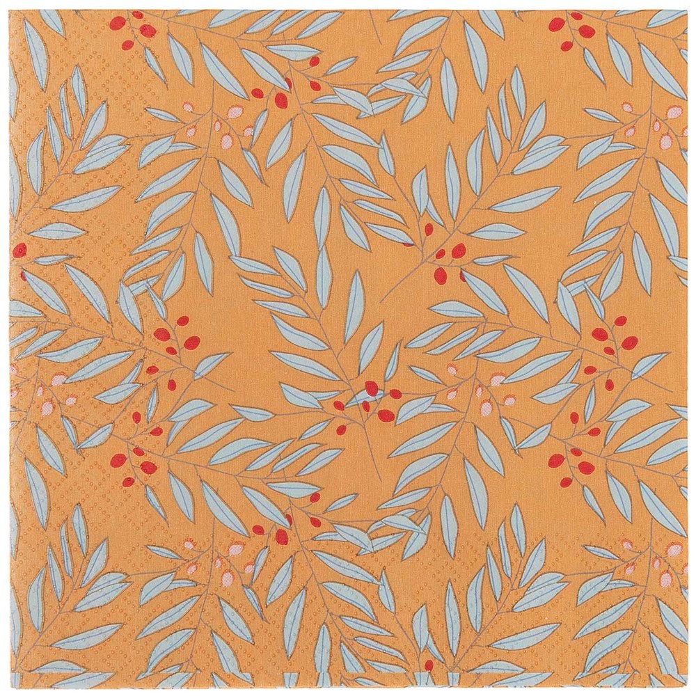 Servietten Zweige Orange FSC Mix