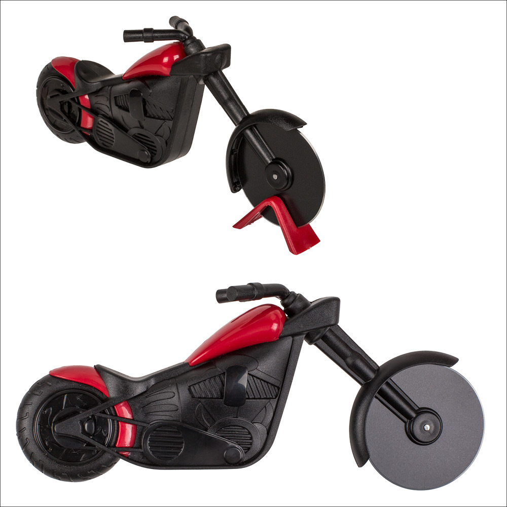 Pizzaschneider Motorrad ca. 20 cm