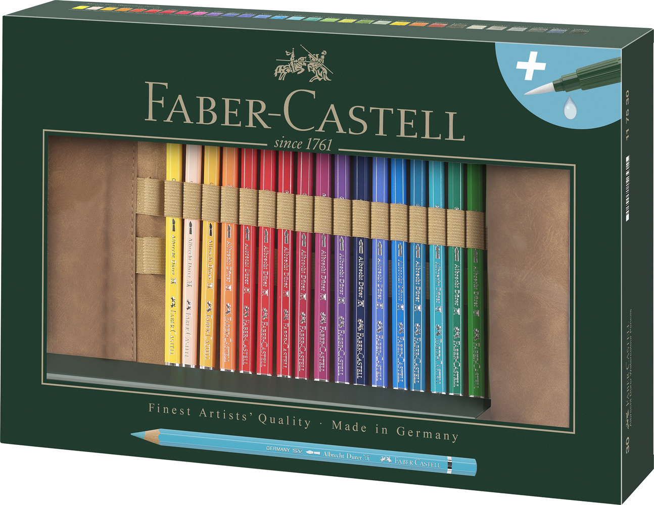 Faber-Castell Aquarellstifte Albrecht Dürer 30er Set Rolle