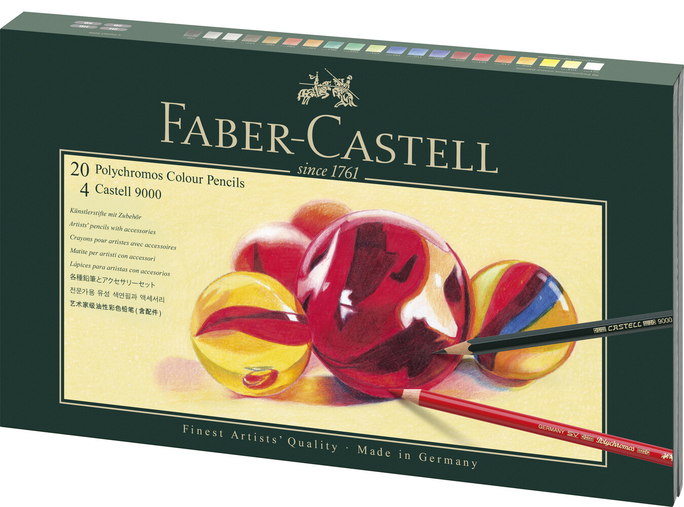 Faber-Castell Künstlerfarbstifte Polychromos Geschenkset Mixed Media