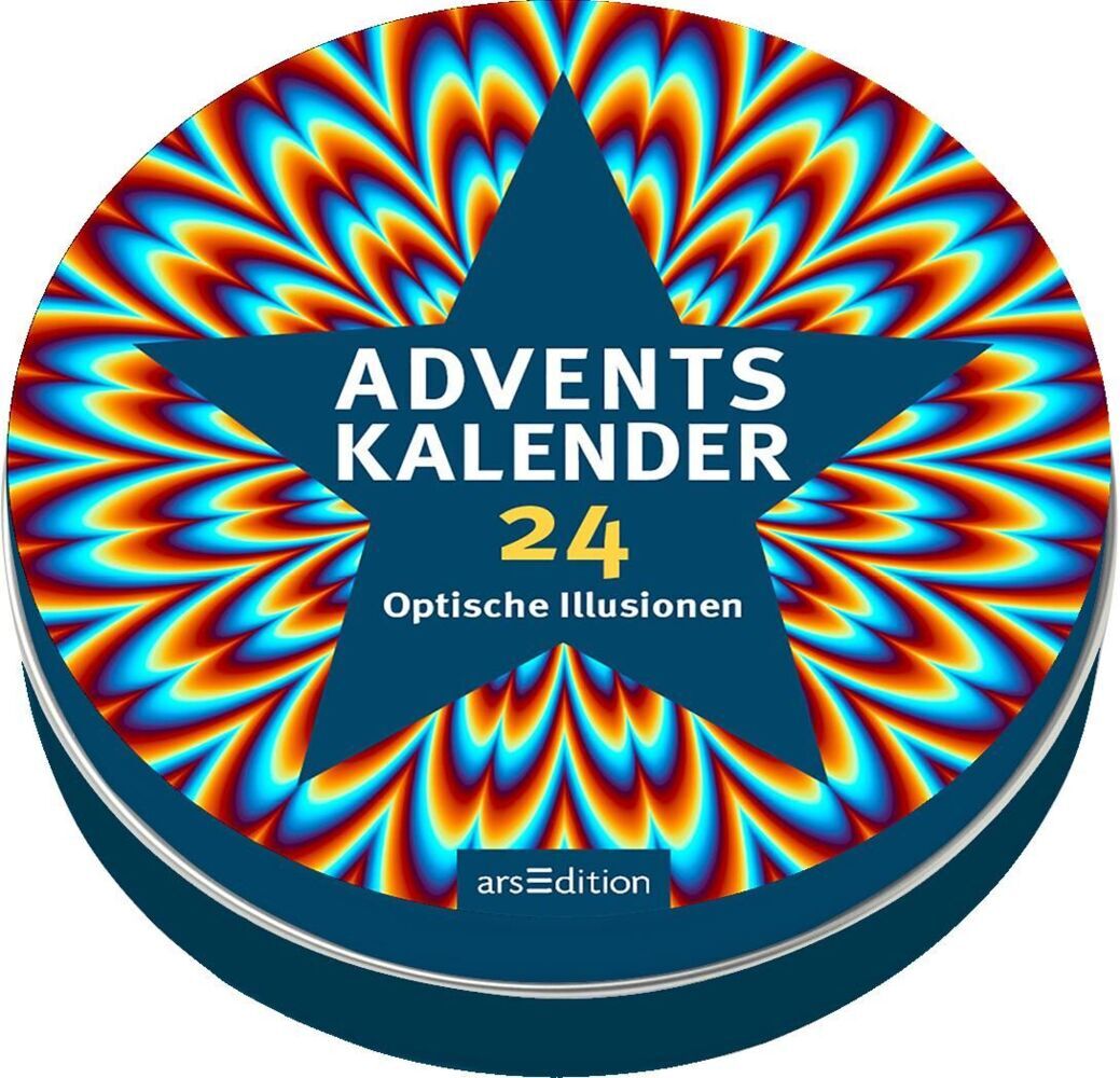 Adventskalender in der Dose. 24 optische Illusionen