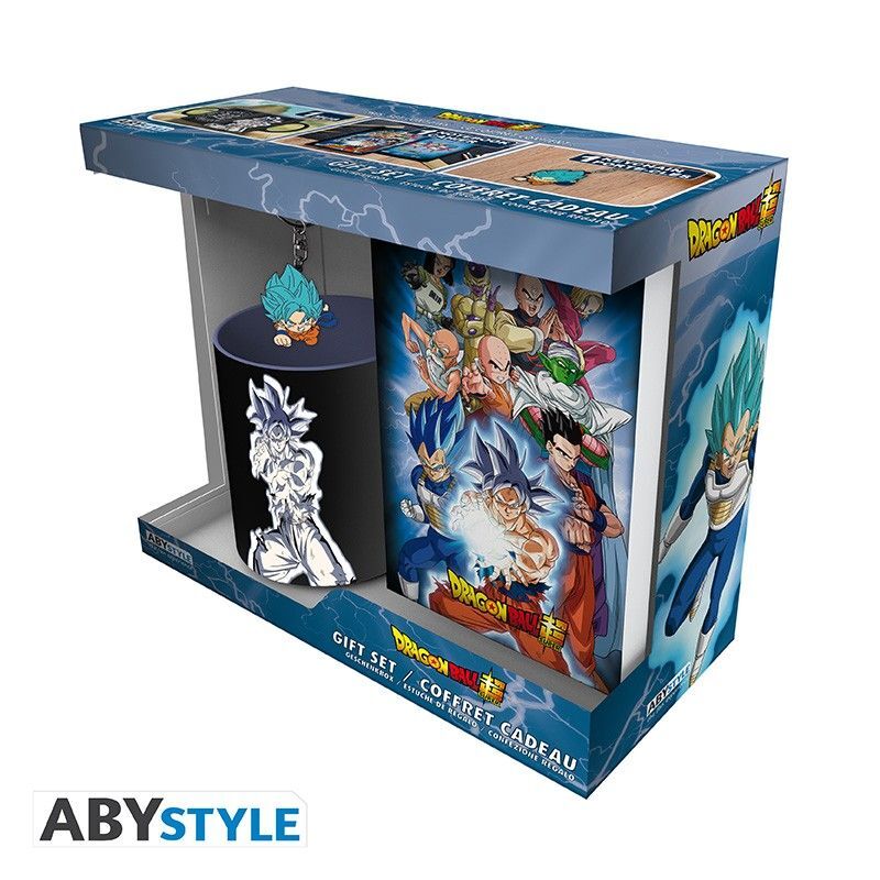 ABY style - Dragon Ball Goku Giftset 320 ml Becher PVC-Keyring und Notizbuch