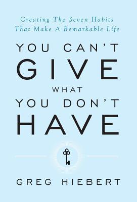You Can‘t Give What You Don‘t Have