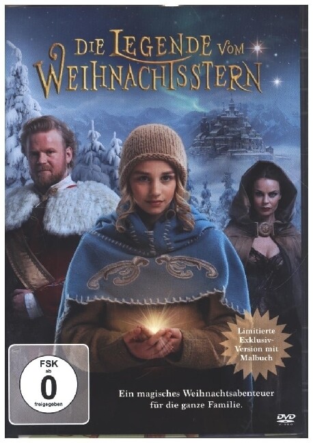 Die Legende vom Weihnachtsstern 1 DVD (exklusiv mit Malbuch)