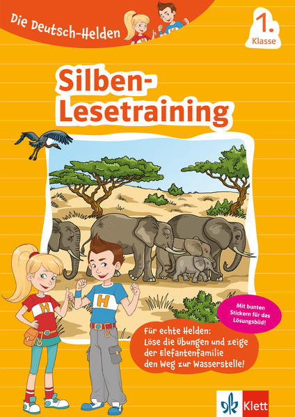 Image of Die Deutsch-Helden: Silben-Lesetraining 1. Klasse