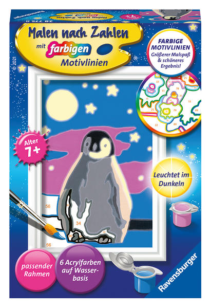 Ravensburger - Malen nach Zahlen - Kleiner Pinguin