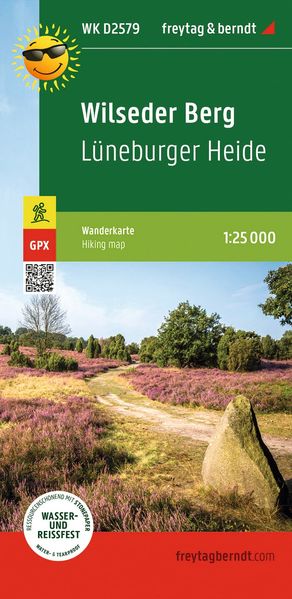 freytag & berndt Wanderkarte WKD 2579 Wilseder Berg Lüneburger Heide 1:25.000
