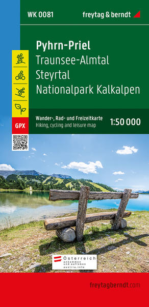 Pyhrn-Priel Wander- Rad- und Freizeitkarte 1:50.000 freytag & berndt WK 0081