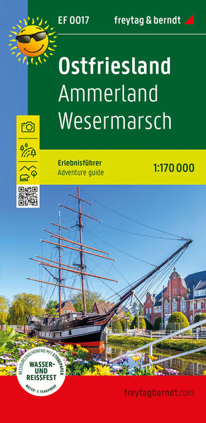 Ostfriesland Ammerland Wesermarsch Erlebnisführer 1:170.000