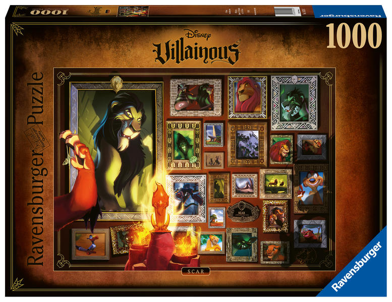 Image of Disney Villainous Scar 16524 PUZZLE