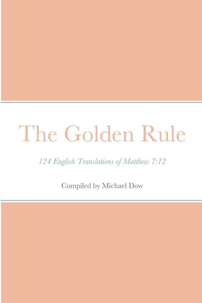The Golden Rule