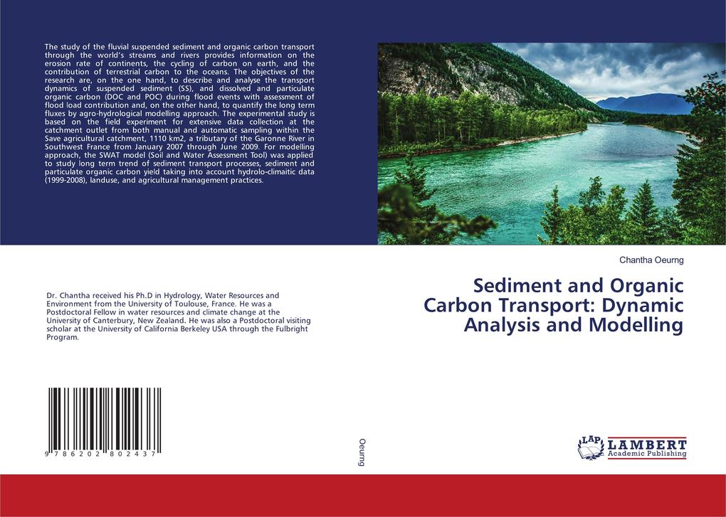 Sediment and Organic Carbon Transport: Dynamic Analysis and Modelling