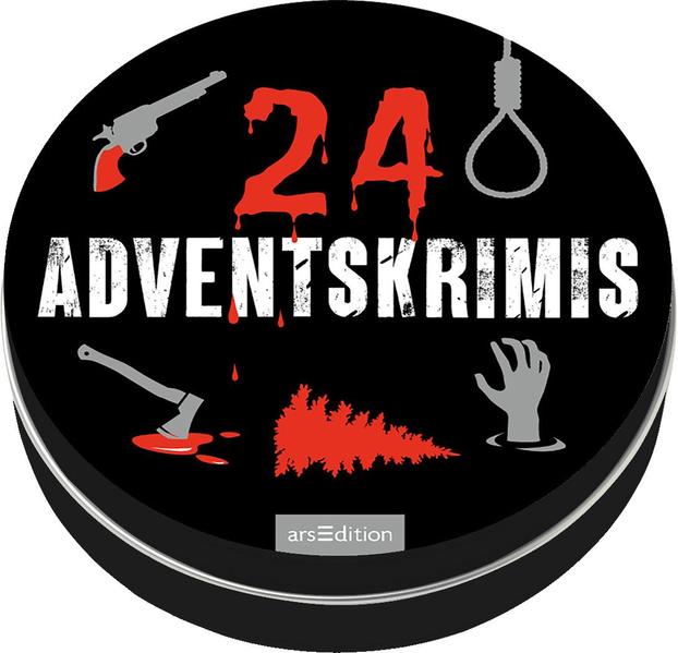 Image of Adventskalender in der Dose. 24 Adventskrimis