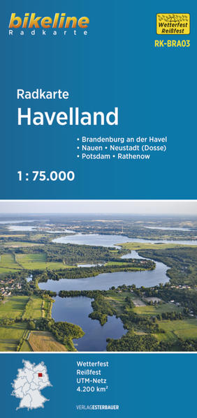 Radkarte Havelland 1:75.000 (RK-BRA03)