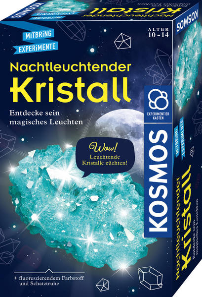 Image of Kosmos Experimentierkasten "Nachtleuchtender Kristall"