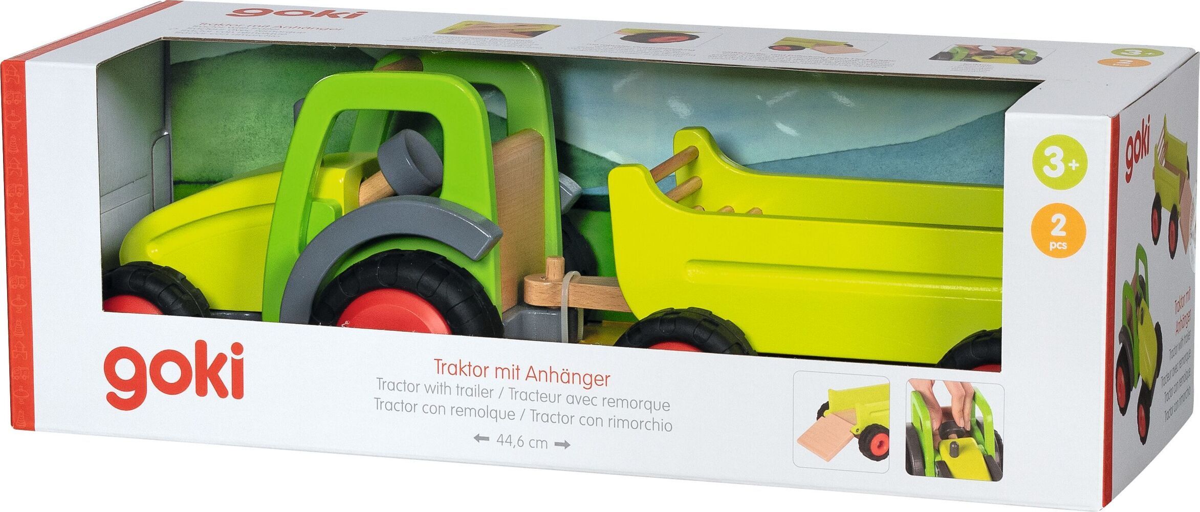 Traktor mit Anhänger
