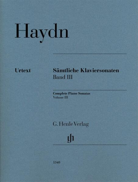 Haydn Joseph - Sämtliche Klaviersonaten Band III