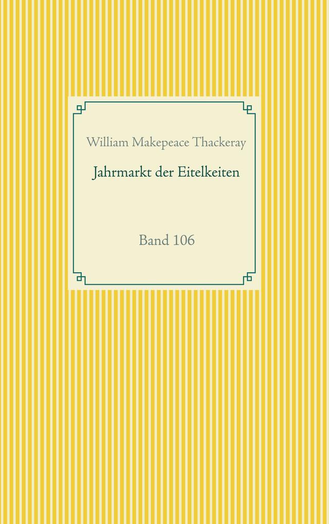 Jahrmarkt der Eitelkeiten