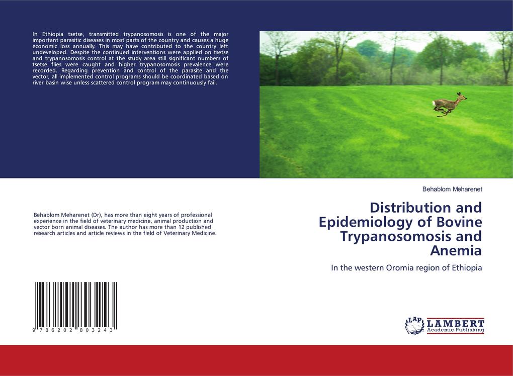 Distribution and Epidemiology of Bovine Trypanosomosis and Anemia