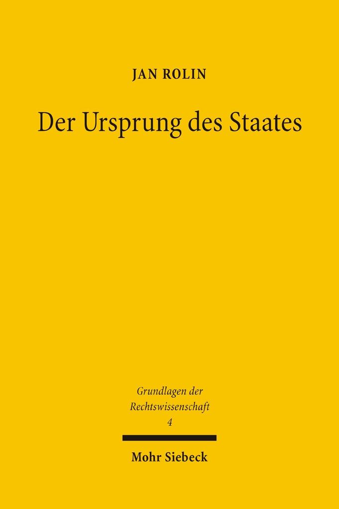 Der Ursprung des Staates