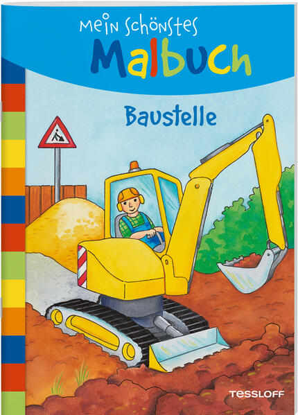 Image of Mein schönstes Malbuch. Baustelle