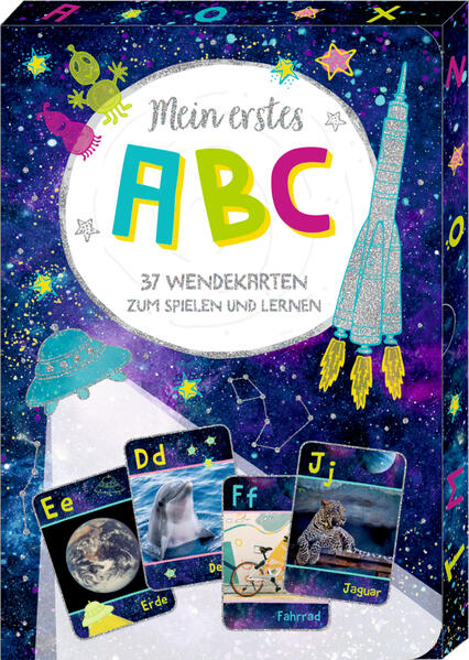 Image of Buch - Wisch-und-weg-Wendekarten - Cosmic School - Mein erstes ABC