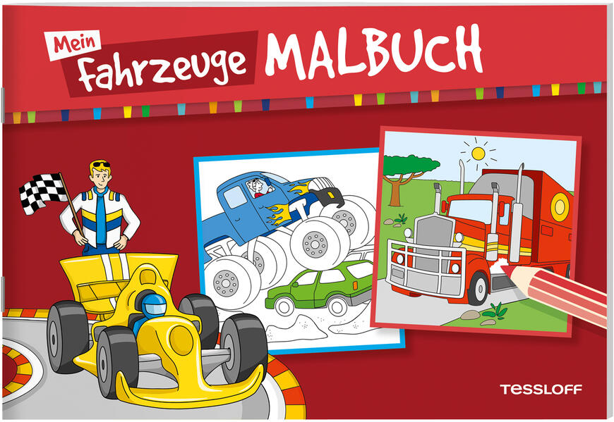 Image of Mein Fahrzeuge-Malbuch