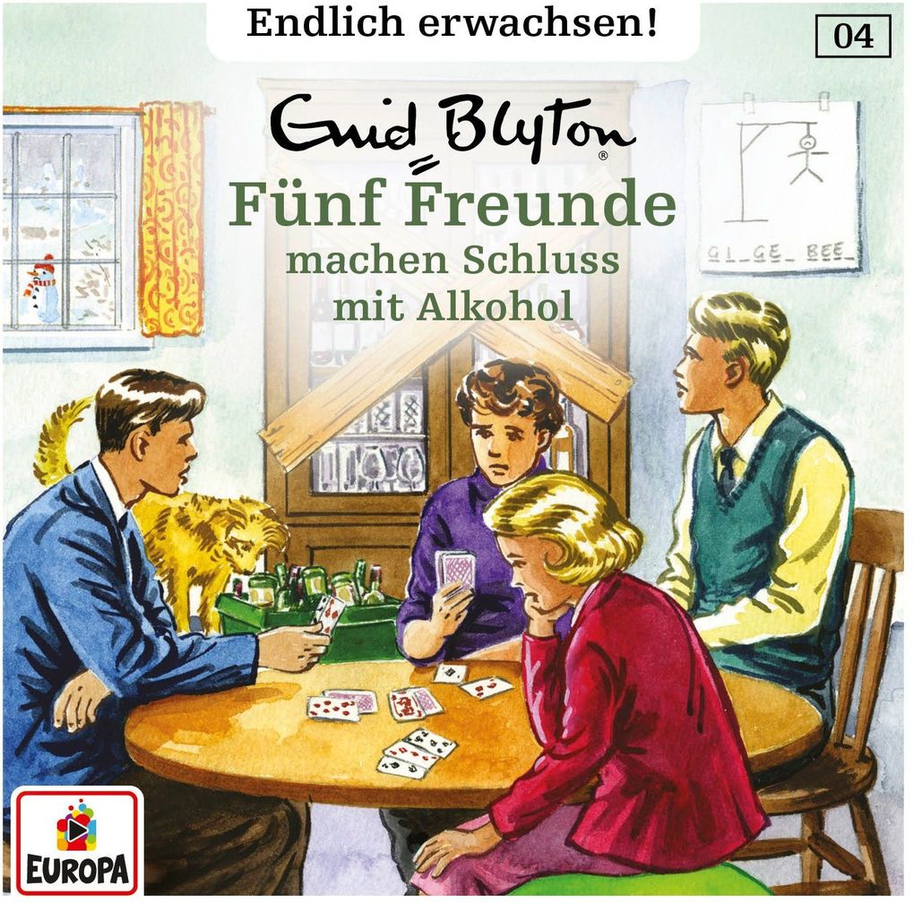 Image of Fünf Freunde - Endlich Erwachsen - 004/Fünf Freunde machen Schluss mit Alkohol - (CD)