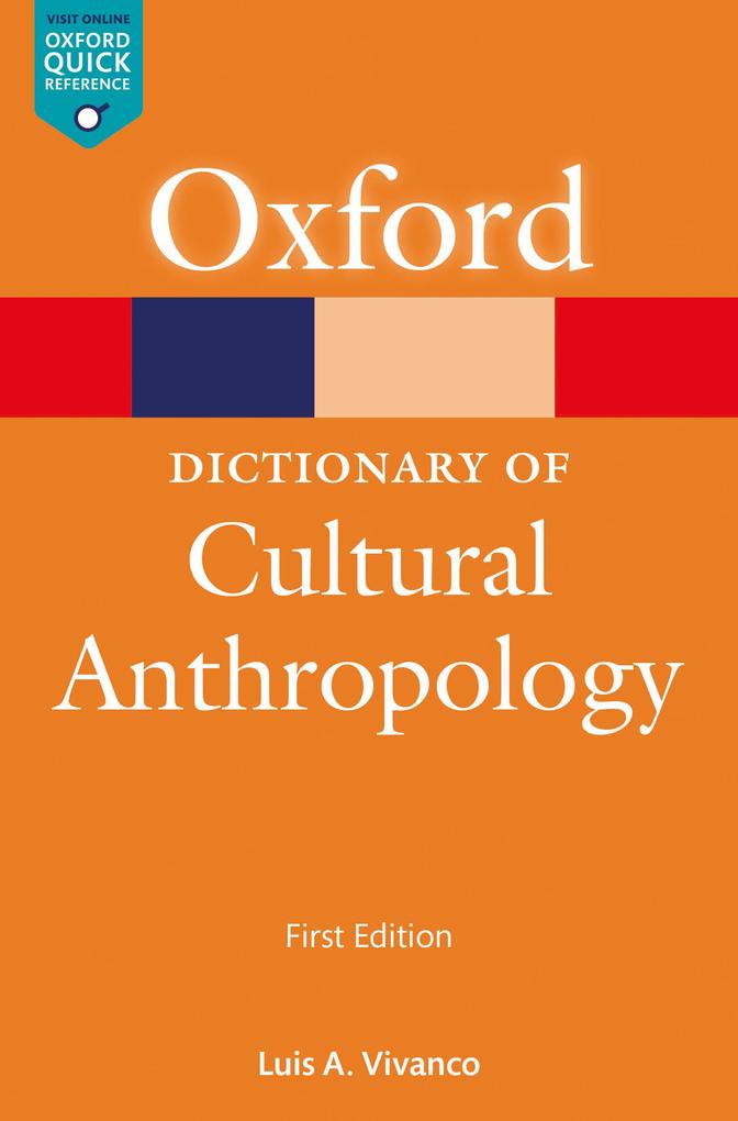 A Dictionary of Cultural Anthropology