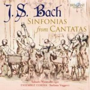 Image of J.S.Bach:Sinfonias From Cantatas