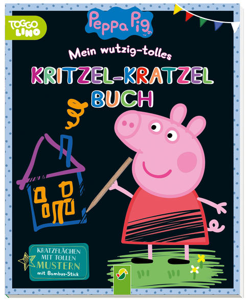 Image of Peppa Pig Mein wutzig-tolles Kritzel-Kratzel-Buch