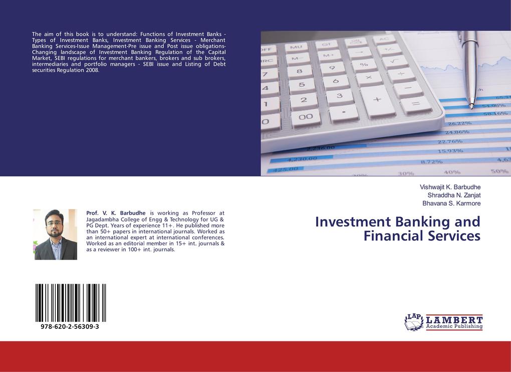 Investment Banking and Financial Services - Vishwajit K. Barbudhe/ Shraddha N. Zanjat/ Bhavana S. Karmore